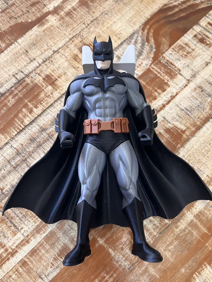 Batman produzido em impressão 3D personalizada