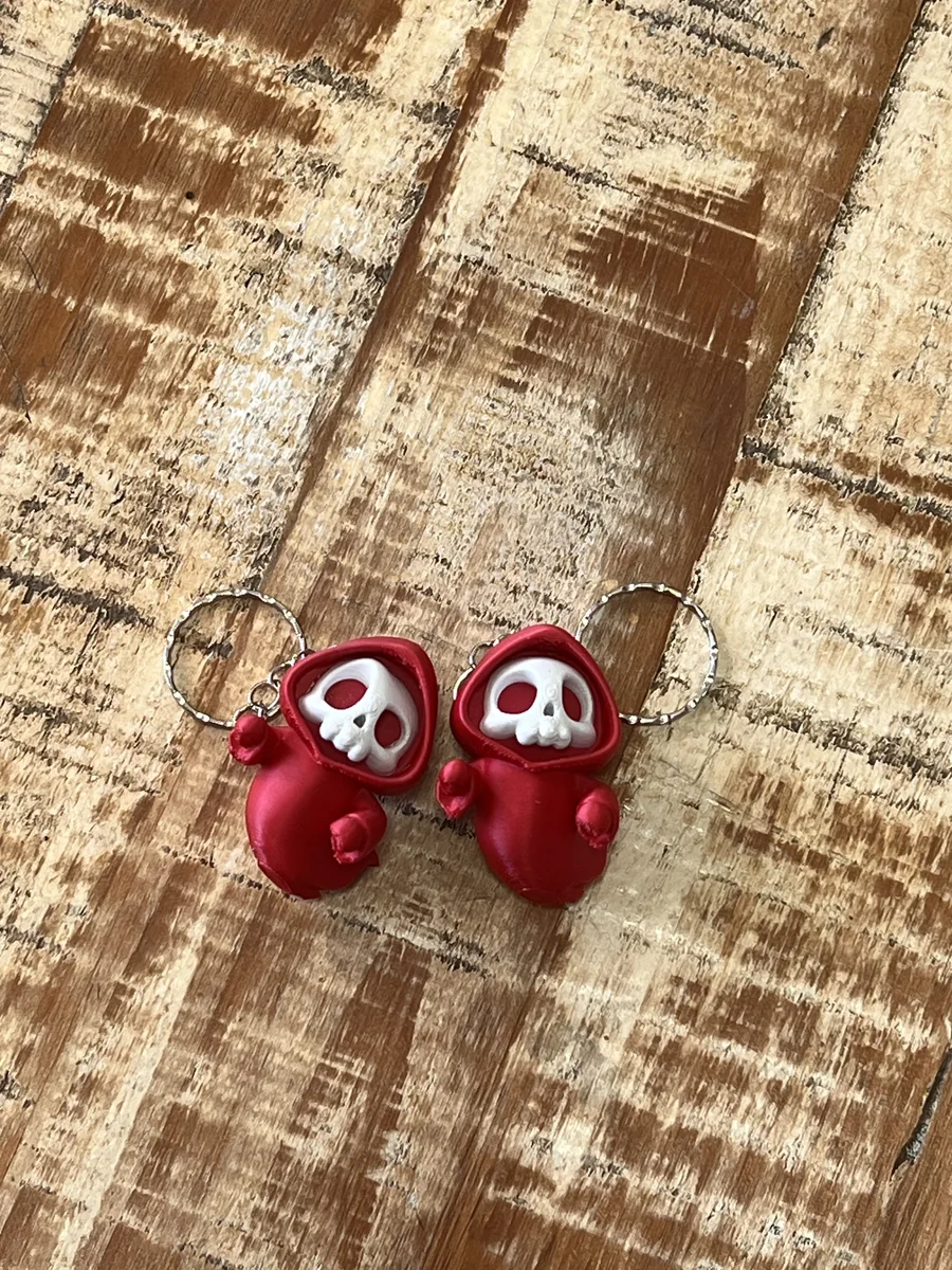 Chaveiros La Casa de Papel produzido em impressão 3D