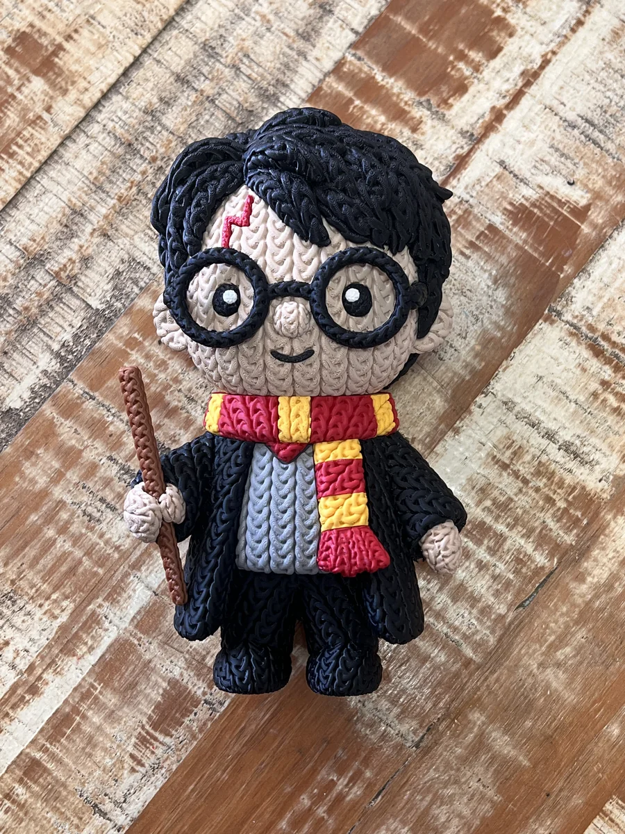 Harry Potter produzido em impressão 3D personalizada